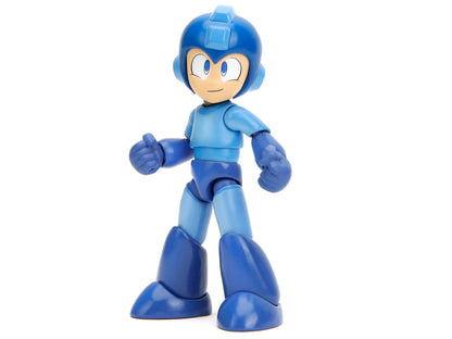 Mega Man 4.5" Moveable Figure with Accessories and Alternate Head and Hands "Mega Man" (1987) Video Game model