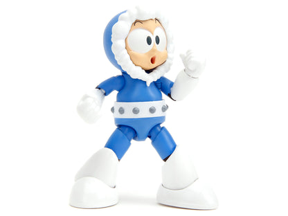 Ice Man 4" Moveable Figure with Accessories and Alternate Head and Hands "Mega Man" (1987) Video Game model