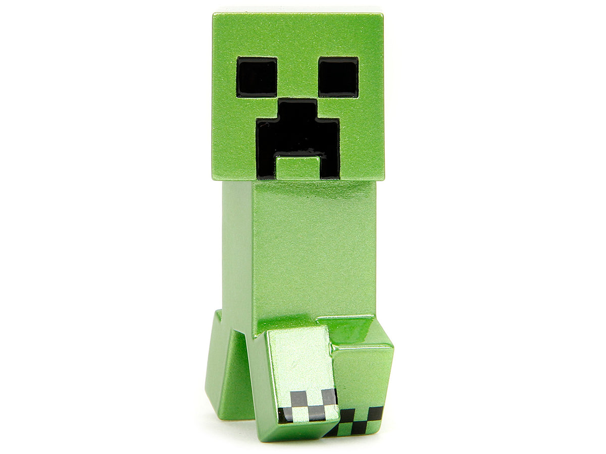 Set of 4 Diecast Figures "Minecraft" Video Game "Metalfigs" Series Diecast Models