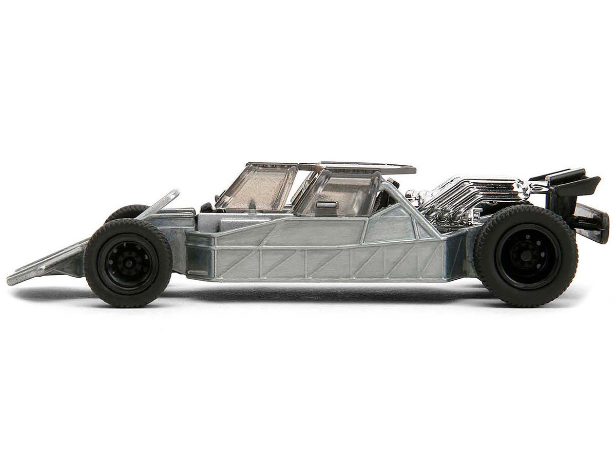 Flip Car Raw Metal "Fast & Furious 6" (2013) Movie "25 Years of Fast & Furious" Series 1/32 Diecast Model Car