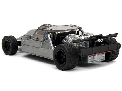 Flip Car Raw Metal "Fast & Furious 6" (2013) Movie "25 Years of Fast & Furious" Series 1/32 Diecast Model Car