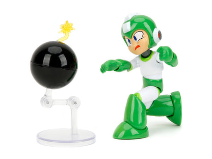 Hyper Bomb 4.5" Moveable Figure with Accessories and Alternate Head and Hands "Mega Man" (1987) Video Game Model