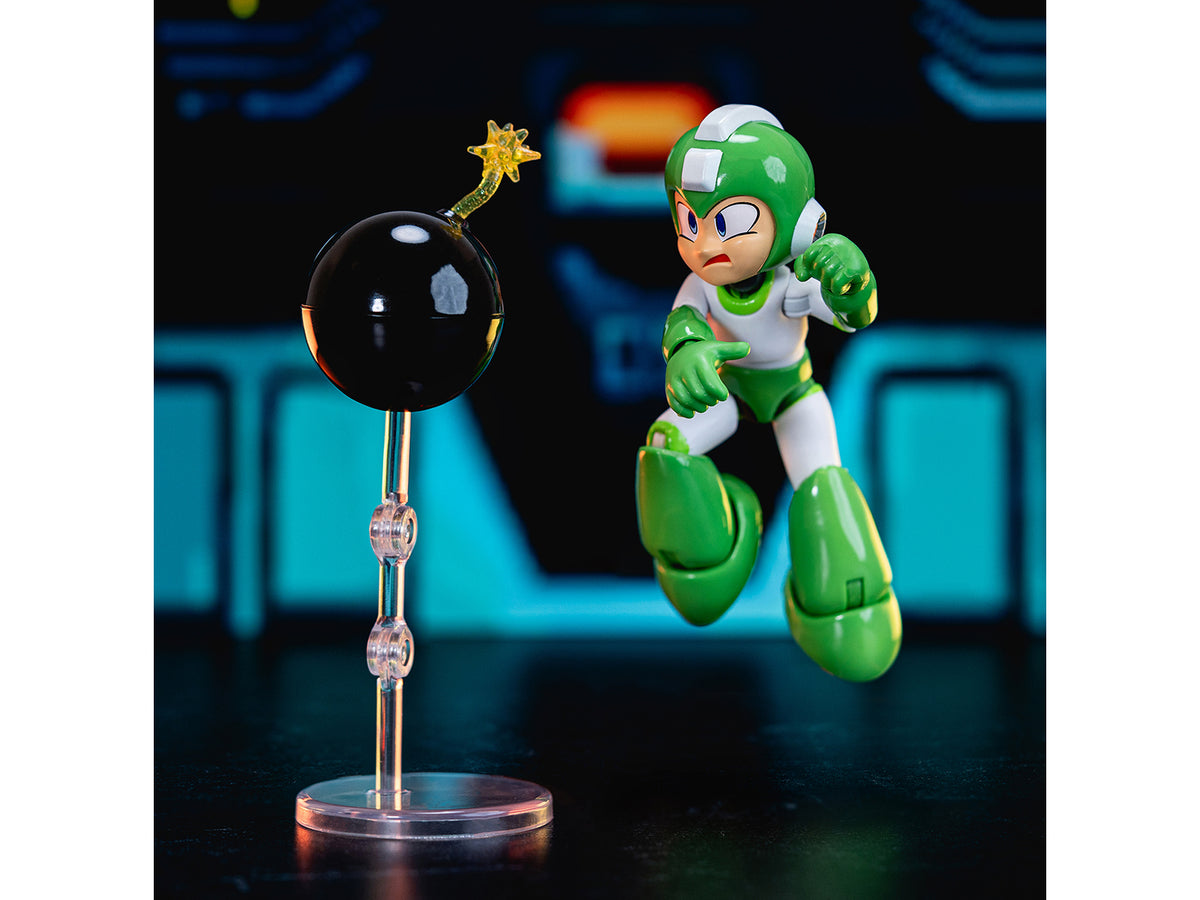 Hyper Bomb 4.5" Moveable Figure with Accessories and Alternate Head and Hands "Mega Man" (1987) Video Game Model