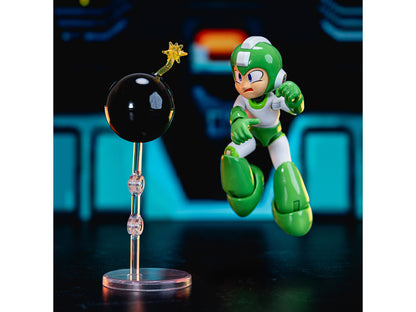 Hyper Bomb 4.5" Moveable Figure with Accessories and Alternate Head and Hands "Mega Man" (1987) Video Game Model