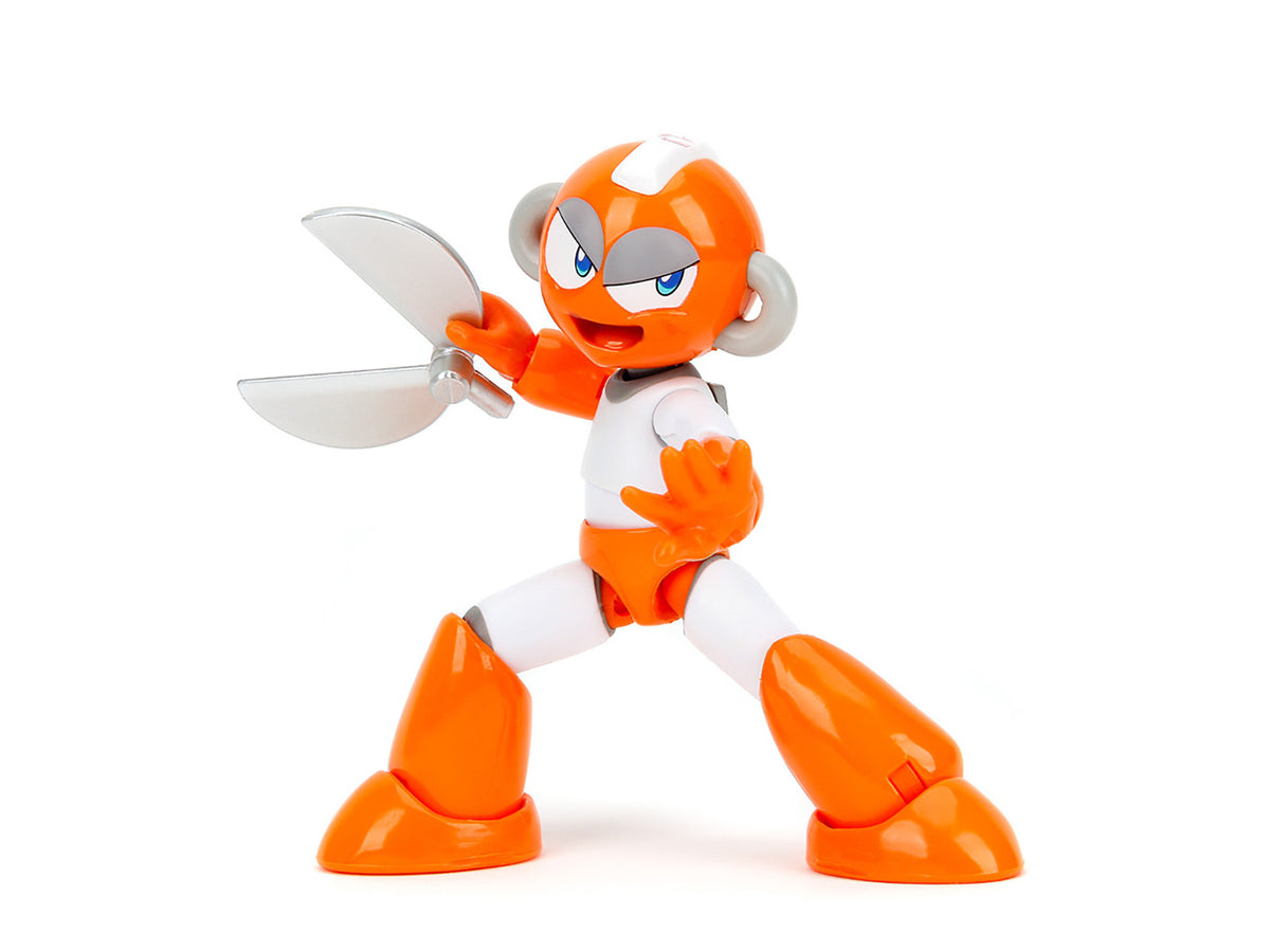 Cut Man 4.5" Moveable Figure with Accessories and Alternate Head and Hands "Mega Man" (1987) Video Game Model