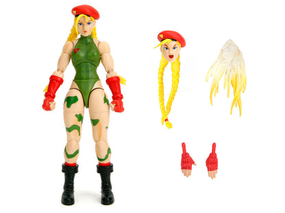 Cammy 6" Moveable Figure with Accessories and Alternate Head and Hands "Ultra Street Fighter II: The Final Challengers" (2017) Video Game Model