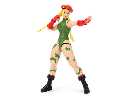 Cammy 6" Moveable Figure with Accessories and Alternate Head and Hands "Ultra Street Fighter II: The Final Challengers" (2017) Video Game Model