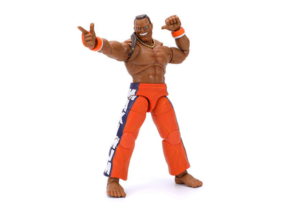 Dee Jay 6" Moveable Figure with Accessories and Alternate Head and Hands "Ultra Street Fighter II: The Final Challengers" (2017) Video Game Model