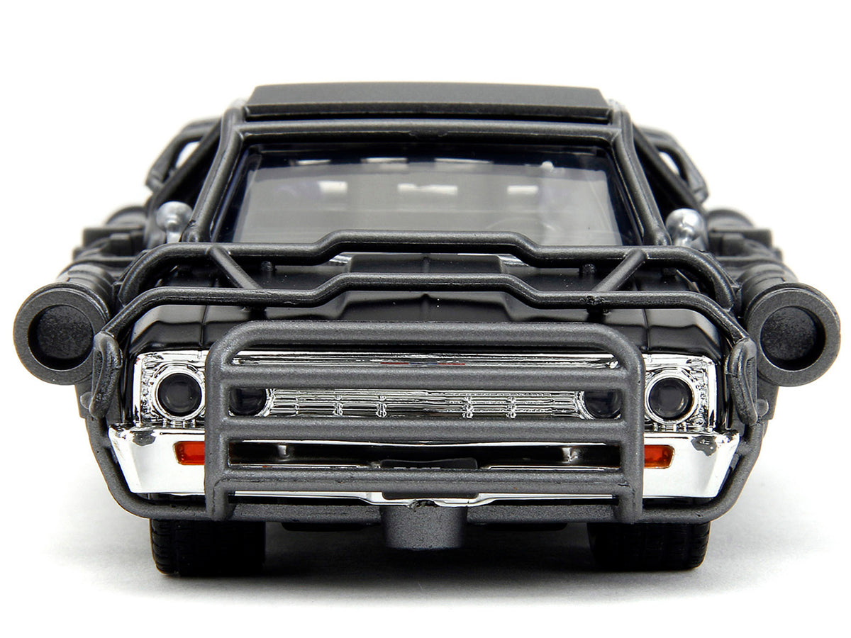 1967 Chevrolet El Camino with Cannons Matt Black "Fast X" (2023) Movie "Fast & Furious" Series 1/32 Diecast Model Car