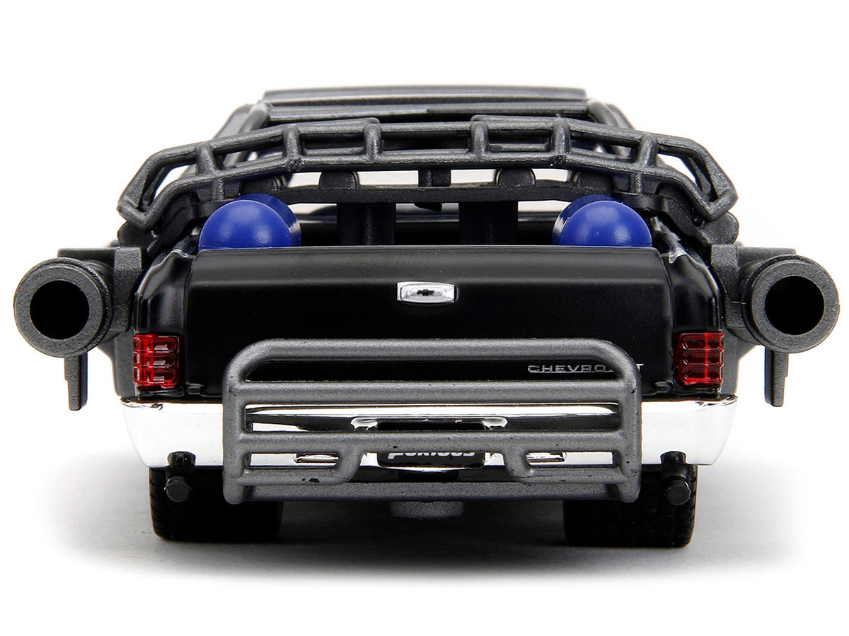 1967 Chevrolet El Camino with Cannons Matt Black "Fast X" (2023) Movie "Fast & Furious" Series 1/32 Diecast Model Car
