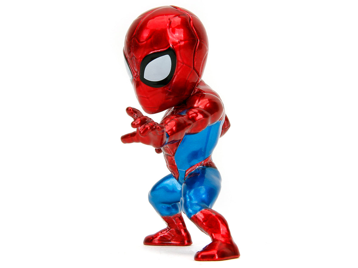 Set of 4 Diecast Figures "Spider-Man" Wave 4 "Metalfigs" Series Diecast Models