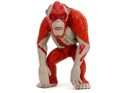 Set of 4 Diecast Figures "Godzilla x Kong: The New Empire" (2024) Movie "Metalfigs" Series Diecast Models
