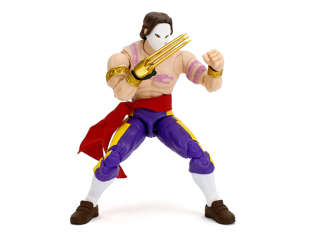 Vega 6" Moveable Figure with Alternate Head and Limbs "Ultra Street Fighter II: The Final Challengers" (2017) Video Game Model