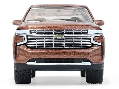 2022 Chevrolet Tahoe Auburn Metallic "Blue Collar Collection" Series 14 1/64 Diecast Model Car