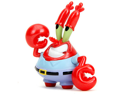 Set of 4 Diecast Figures "SpongeBob SquarePants" (1999-Current) TV Series "Metalfigs" Series Diecast Models