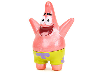 Set of 4 Diecast Figures "SpongeBob SquarePants" (1999-Current) TV Series "Metalfigs" Series Diecast Models