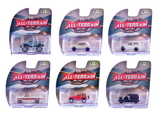 "All Terrain" Series 17 Set of 6 pieces 1/64 Diecast Model Cars