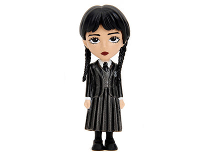 Set of 4 Diecast Figures "Wednesday" (2022-Current) TV Series "Metalfigs" Series Diecast Models