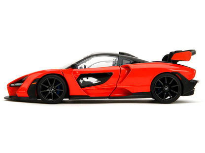 McLaren Senna Red and Black "Fast X" (2023) Movie "Fast & Furious" Series 1/24 Diecast Model Car