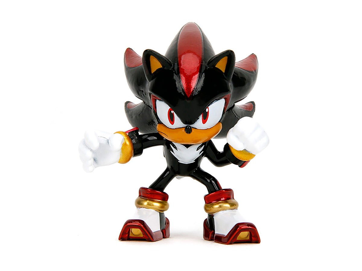 Set of 4 Diecast Figures "Sonic the Hedgehog" Video Game "Metalfigs" Series Diecast Models