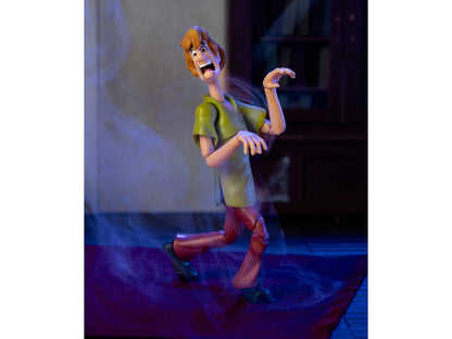 Shaggy Rogers 6.5" Moveable Figure with Accessories and Alternate Head and Hands "Scooby-Doo!" Franchise Model