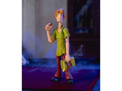 Shaggy Rogers 6.5" Moveable Figure with Accessories and Alternate Head and Hands "Scooby-Doo!" Franchise Model