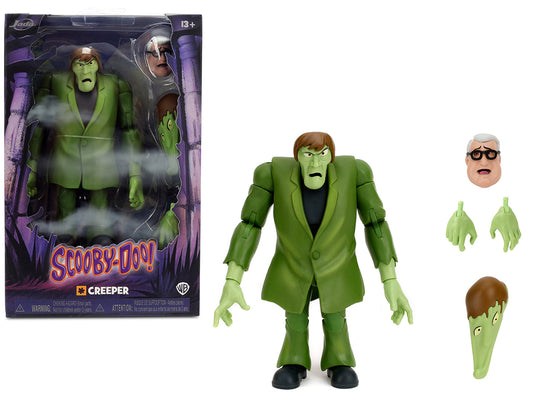 Creeper 6" Moveable Figure with Accessories and Alternate Head and Hands "Scooby-Doo!" Franchise Model