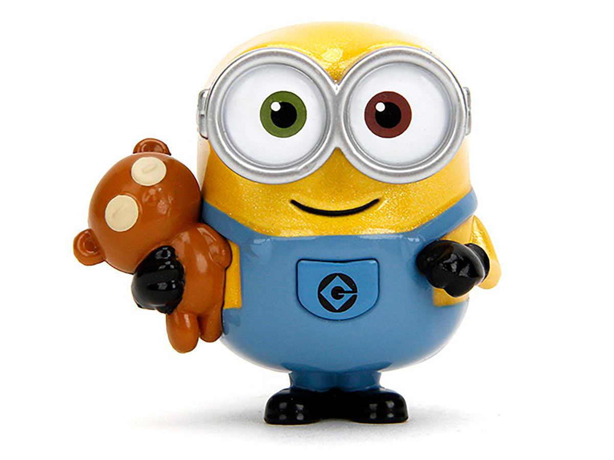 Set of 4 Diecast Figures "Minions" (2015) Movie "Metalfigs" Series Diecast Models