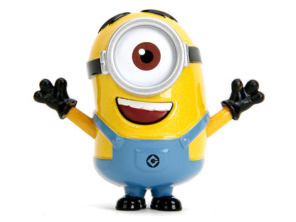 Set of 4 Diecast Figures "Minions" (2015) Movie "Metalfigs" Series Diecast Models
