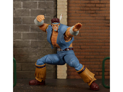T. Hawk 7.5" Moveable Figure with Accessories and Alternate Head and Hands "Ultra Street Fighter II: The Final Challengers" (2017) Video Game Model