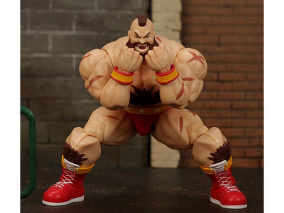 Zangief 7.5" Moveable Figure with Accessories and Alternate Head and Hands "Ultra Street Fighter II: The Final Challengers" (2017) Video Game Model