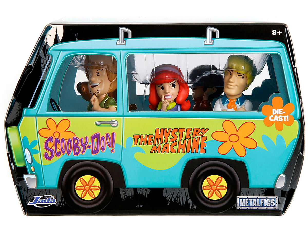 Set of 5 Diecast Figures "Scooby-Doo" TV Series "Metalfigs" Series Diecast Models