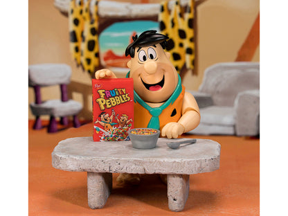 Fred Flintstone 6" Moveable Figure with Accessories and Alternate Head and Hands "The Flintstones - Post Fruity Pebbles" Model
