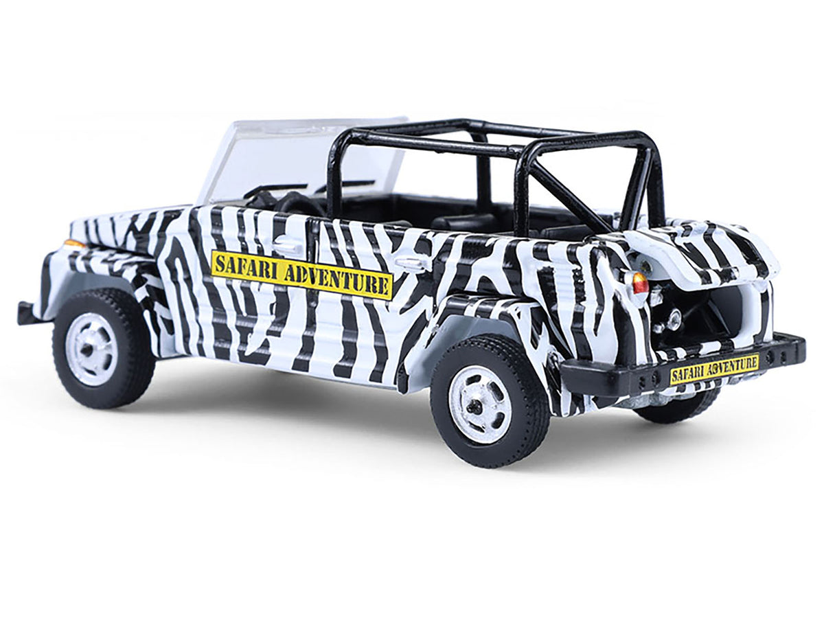 1974 Volkswagen Thing (Type 181) "Safari Adventure" Black and White Zebra Stripes "Club Vee-Dub" Series 21 1/64 Diecast Model Car