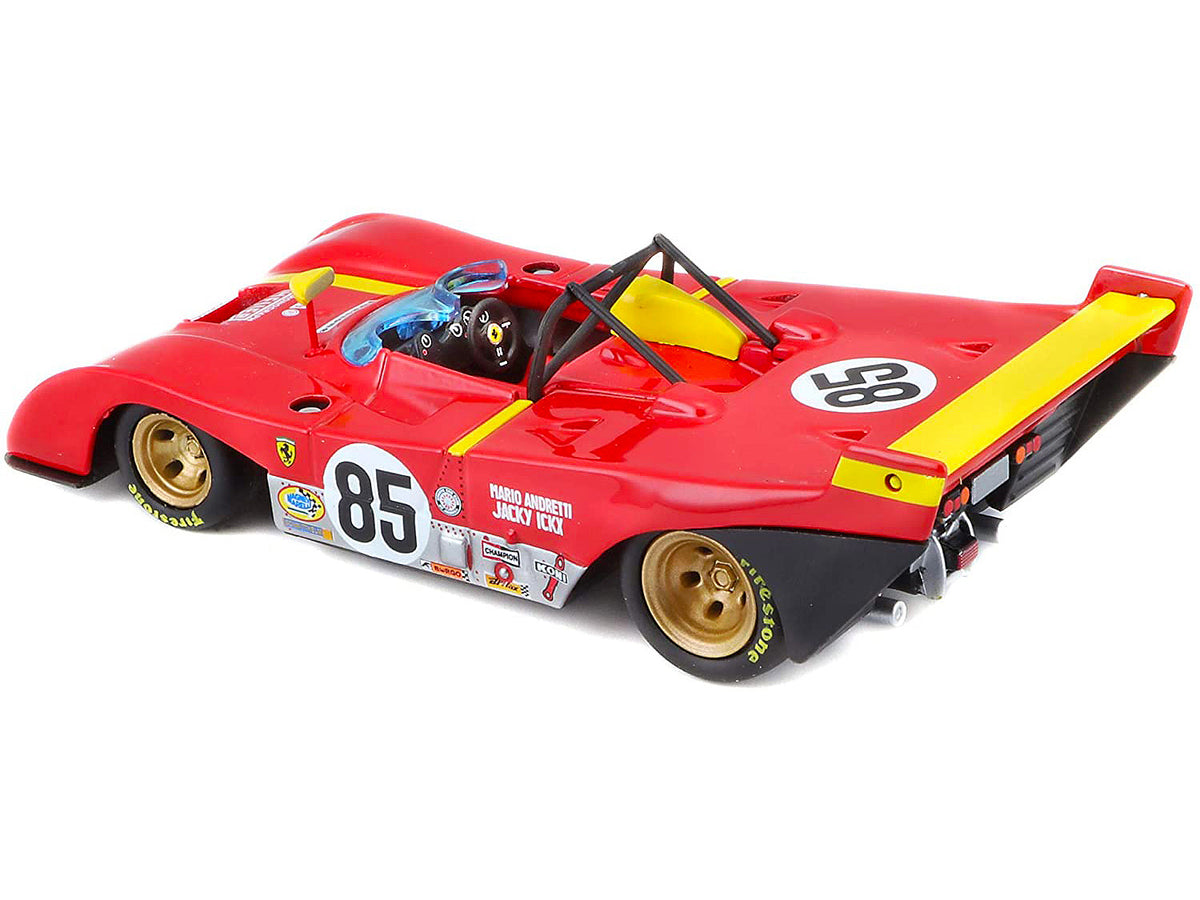 Ferrari 312P #85 Jacky Ickx - Mario Andretti 6 Hours of Watkins Glen (1972) 1/43 Diecast Model Car