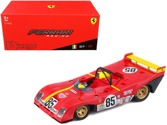 Ferrari 312P #85 Jacky Ickx - Mario Andretti 6 Hours of Watkins Glen (1972) 1/43 Diecast Model Car