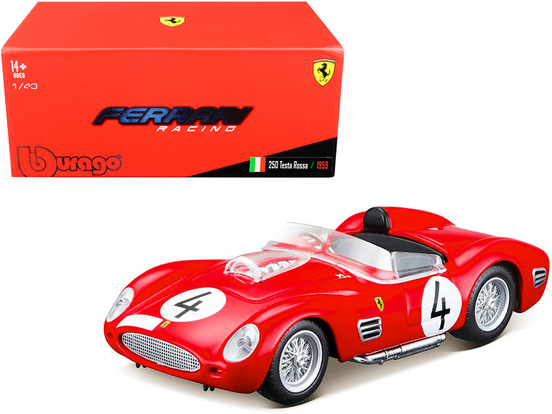 Ferrari 250 Testa Rossa #4 P. Hill - O. Gendebien Nurburgring 1000km (1959) 1/43 Diecast Model Car