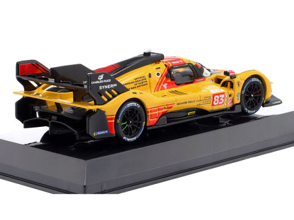 Ferrari 499P #83 Robert Kubica - Robert Shwartzman - Yifei Ye "24 Hours of Le Mans" (2024) "Racing" Series 1/43 Diecast Model Car
