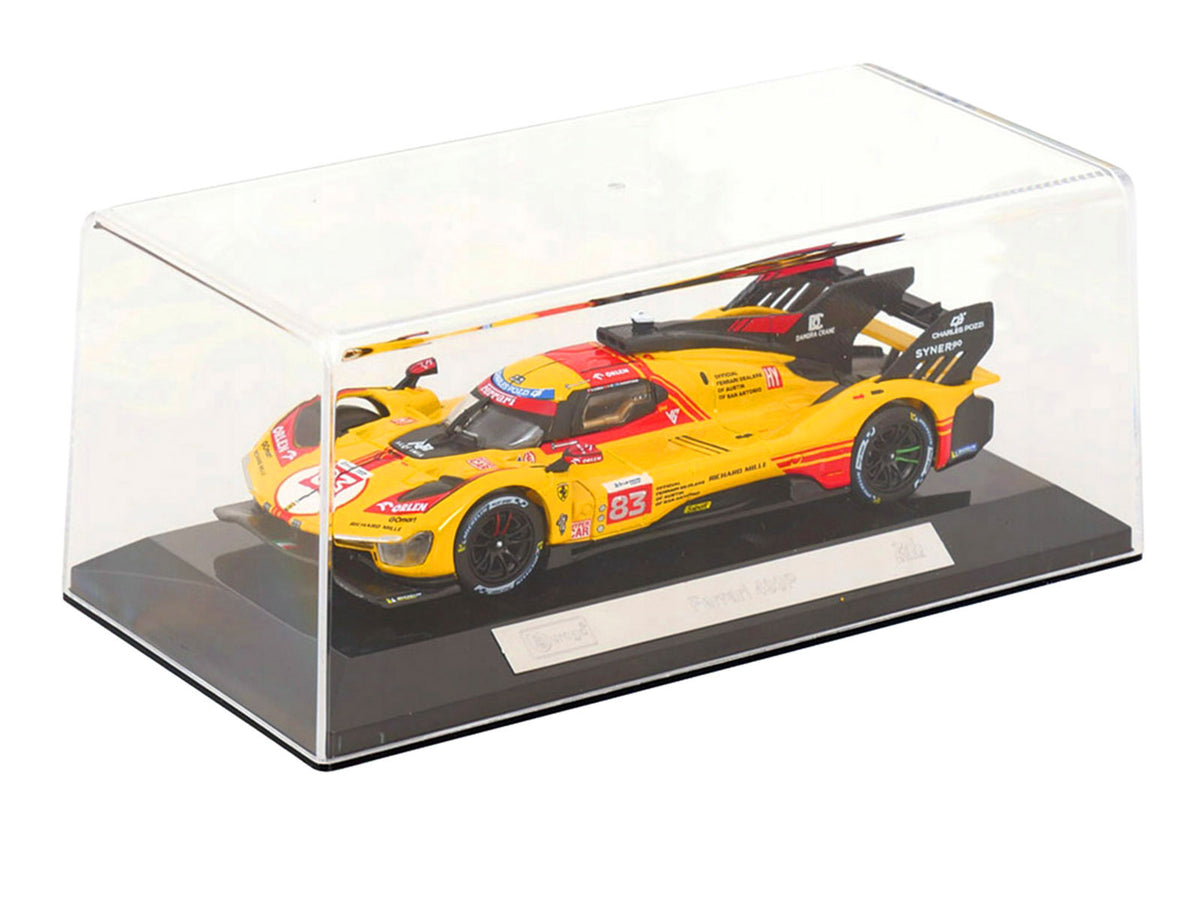 Ferrari 499P #83 Robert Kubica - Robert Shwartzman - Yifei Ye "24 Hours of Le Mans" (2024) "Racing" Series 1/43 Diecast Model Car