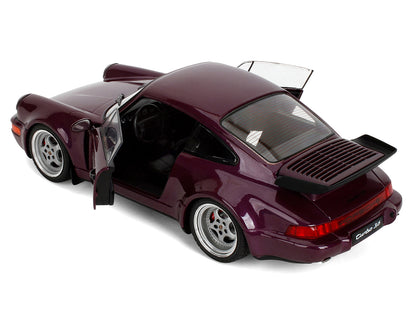Porsche 911 3.6 Turbo Purple Metallic 1/18 Model Car