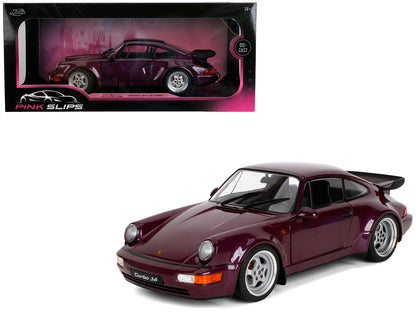 Porsche 911 3.6 Turbo Purple Metallic 1/18 Model Car