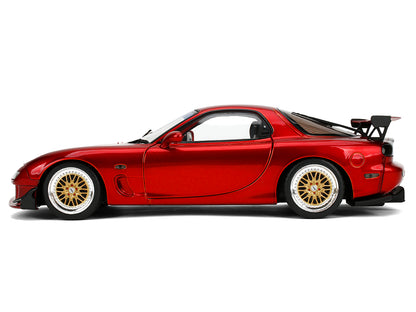 Mazda RX7 Type RS (FD3S) RHD (Right Hand Drive) Orange Metallic "Pink Slips" Series 1/18 Diecast Model Car