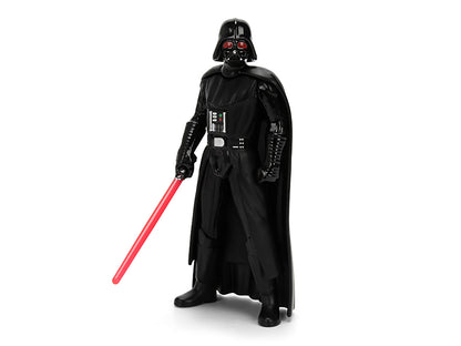 Porsche 911 GT3 RS (992) Black with Silver Hood and Graphics and Darth Vader Figure "Star Wars" Franchise "Hollywood Rides" Series 1/24 Diecast Model Car