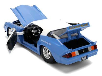 1979 Chevrolet Camaro Z28 Police "Highway Drag" Blue and White "Bigtime Muscle" Series 1/24 Diecast Model Car