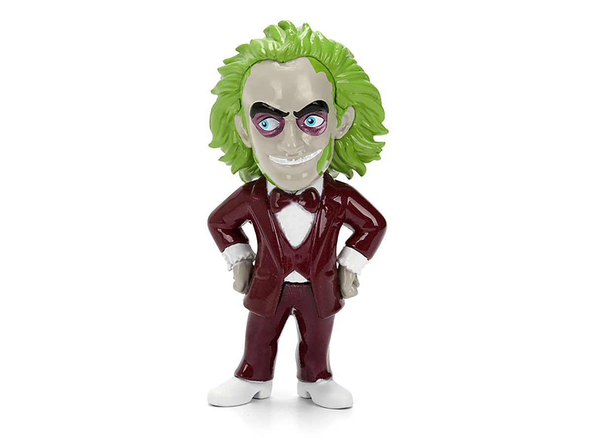 Set of 4 Diecast Figures "Beetlejuice" (1988) Movie "Metalfigs" Series