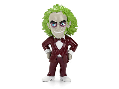 Set of 4 Diecast Figures "Beetlejuice" (1988) Movie "Metalfigs" Series