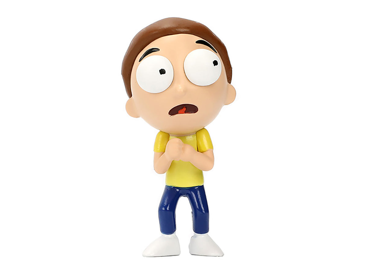 Set of 4 Diecast Figures "Rick and Morty" (2013-Current) TV Series "Metalfigs" Series Diecast Models