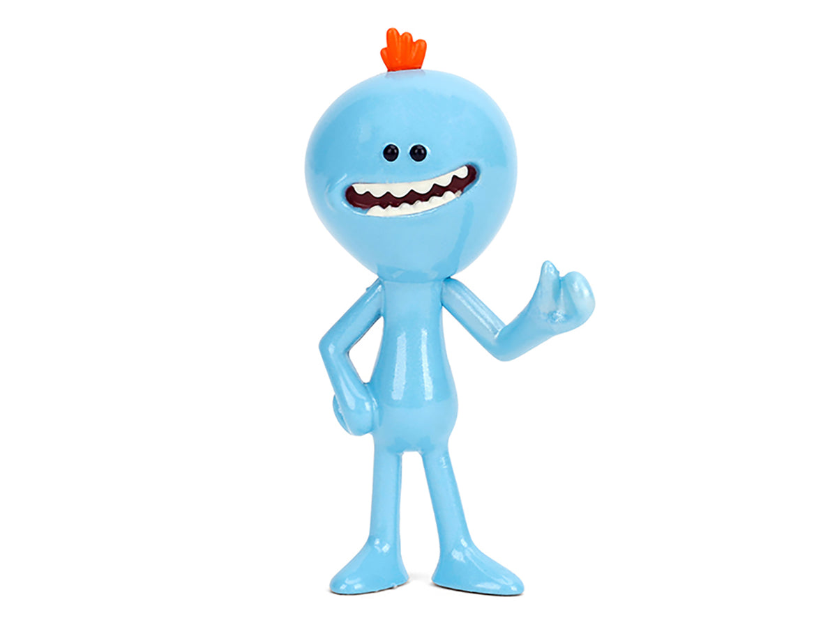 Set of 4 Diecast Figures "Rick and Morty" (2013-Current) TV Series "Metalfigs" Series Diecast Models