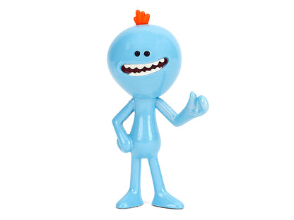 Set of 4 Diecast Figures "Rick and Morty" (2013-Current) TV Series "Metalfigs" Series Diecast Models