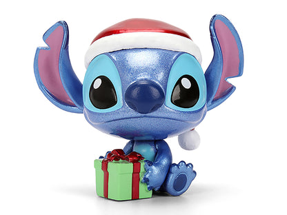 Set of 4 Diecast Figures "Disney's Stitch Christmas Edition" "Metalfigs" Series